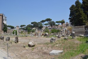 Restes de la Basilica Aemilia