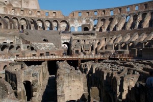 Les galeries souterraines du Colisées
