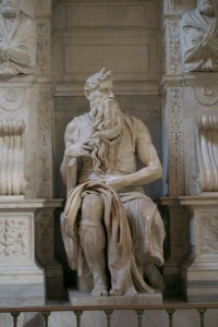 Le Moïse de Michel-Ange (détail)