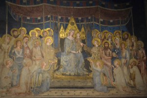 Vierge en Majesté de Simone Martini